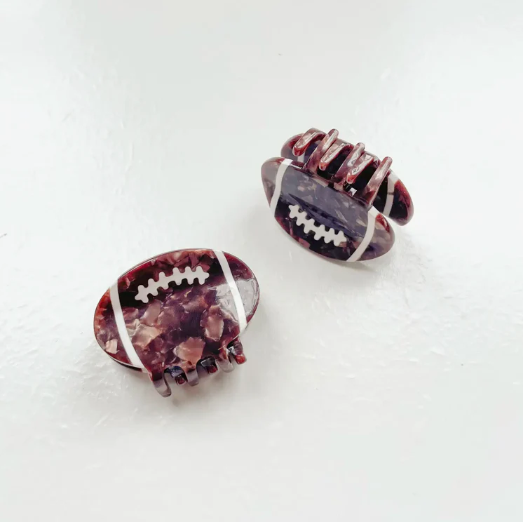 Adorro: Football Hair Clips - Image 2