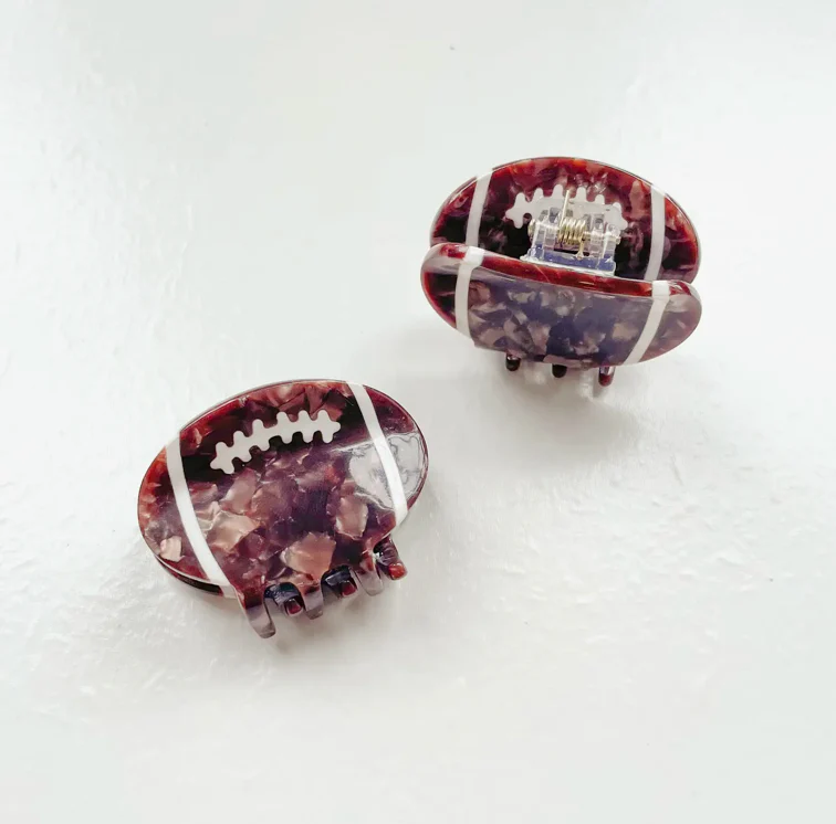Adorro: Football Hair Clips - Image 3