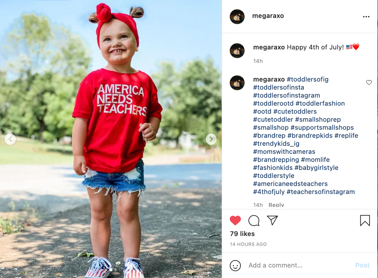 America Needs Teachers Kids Red - Image 2