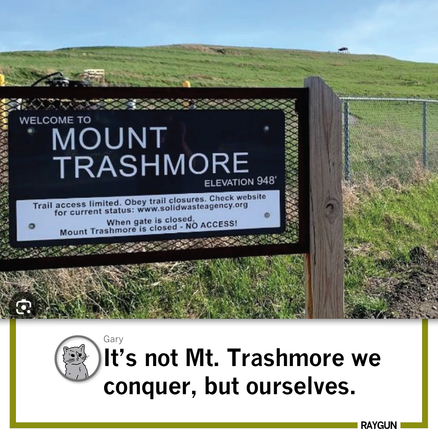 Cedar Rapids Mt. Trashmore Illustration - Image 3