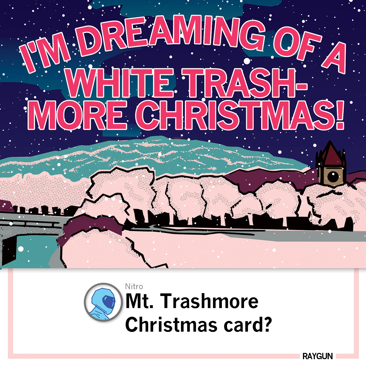 Cedar Rapids Mt. Trashmore Illustration - Image 5