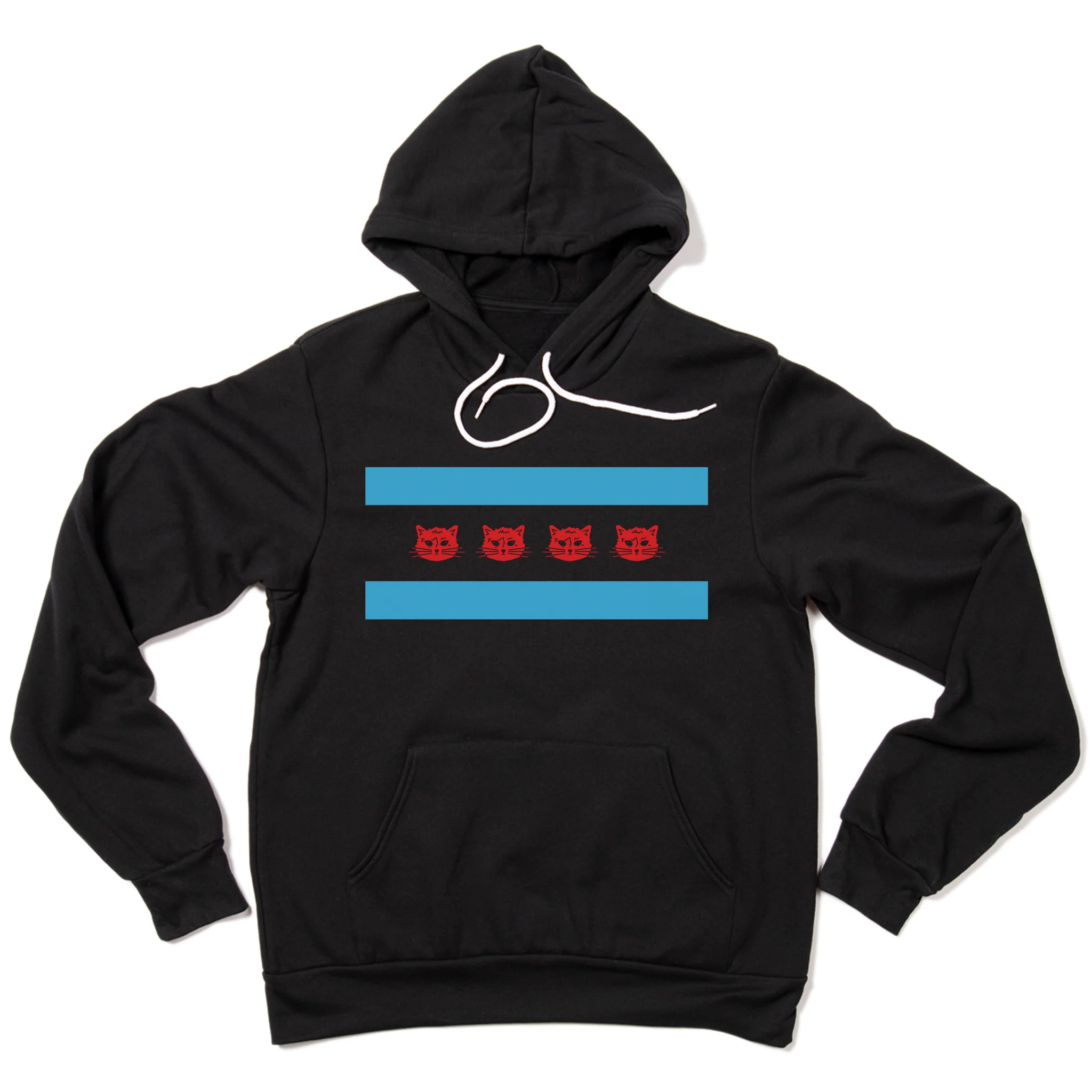 Chicago Flag Gary Pullover Hoodie - Image 2