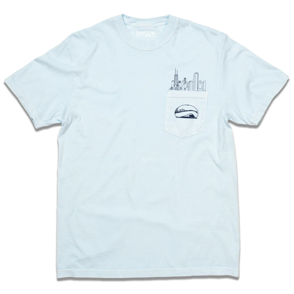 Chicago Skyline Pocket Tee - Image 3
