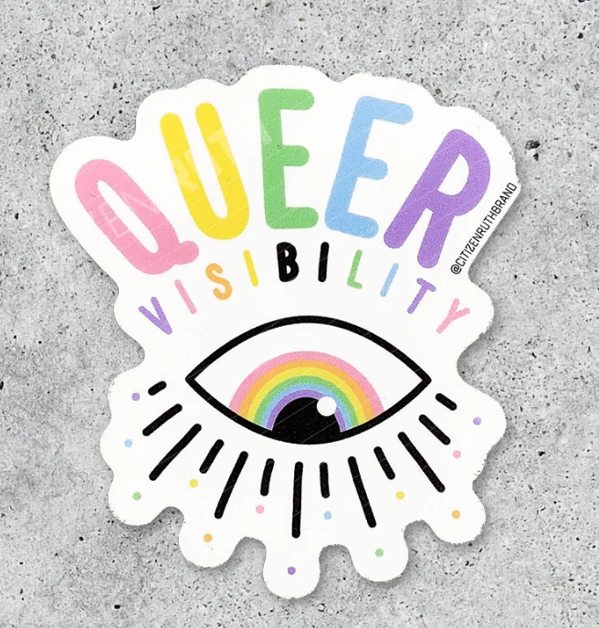 Citizen Ruth: Queer Visibility Sticker - Image 2