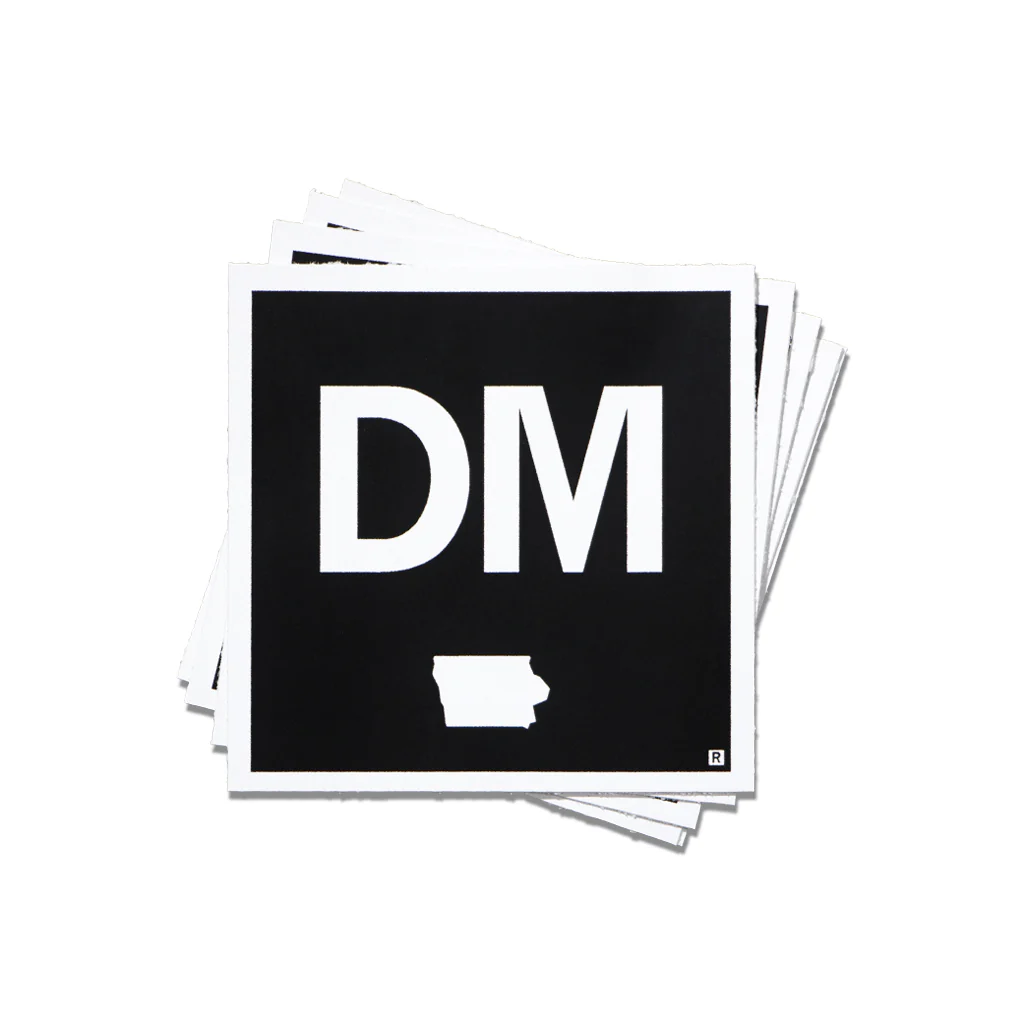 DM Logo Mini Sticker