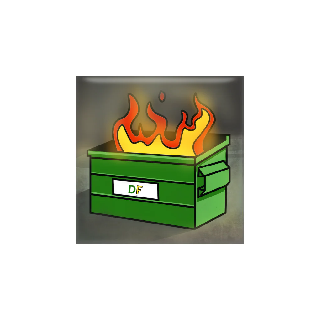 Dumpster Fire Magnet
