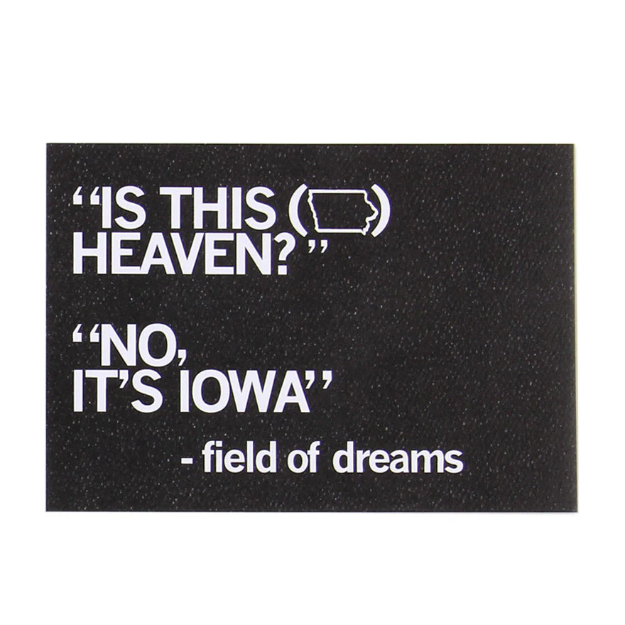 Heaven Text Postcard