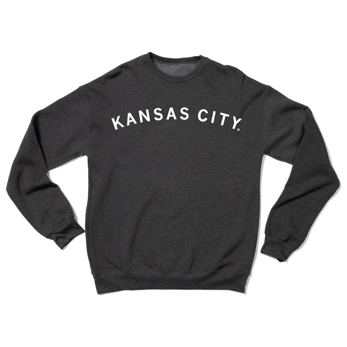 Kansas City Curved Logo Crew Sweatshirt - Image 2