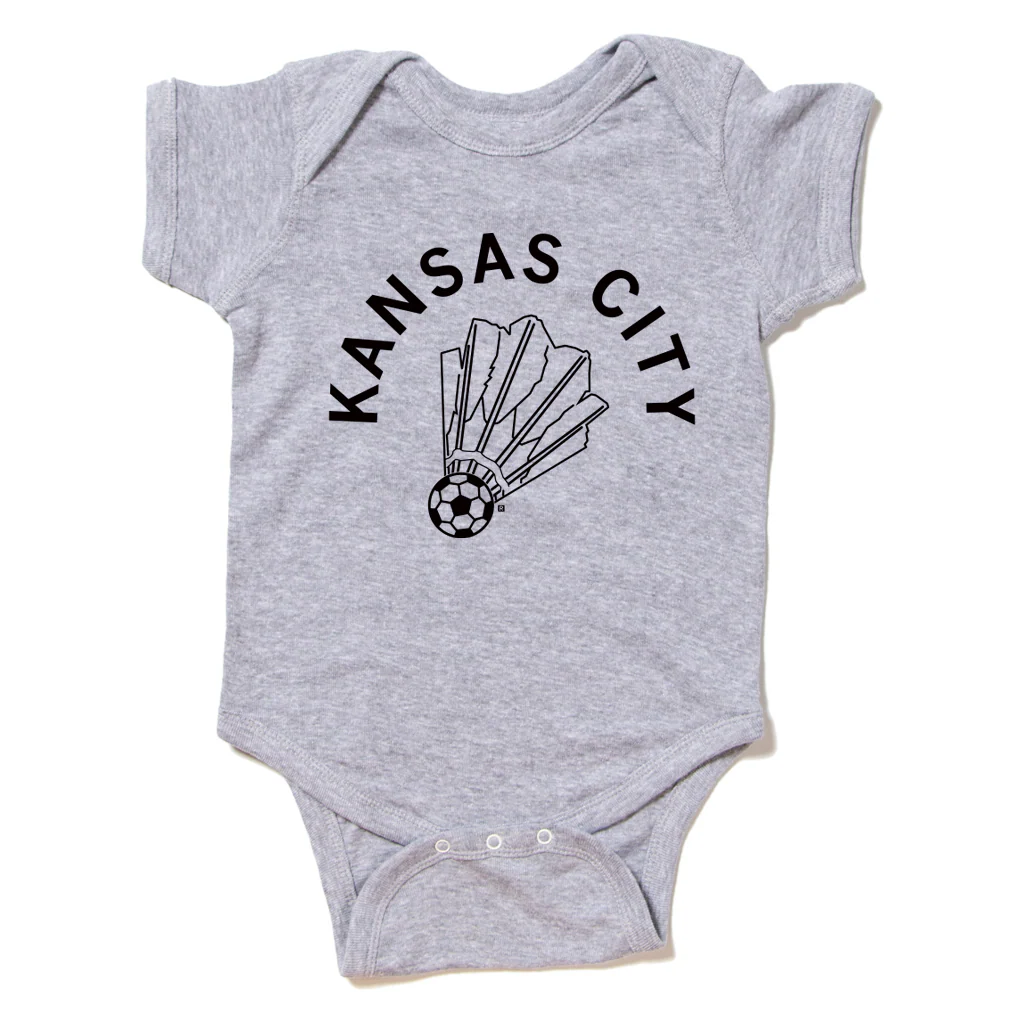 Kansas City Soccer Shuttlecock Onesie