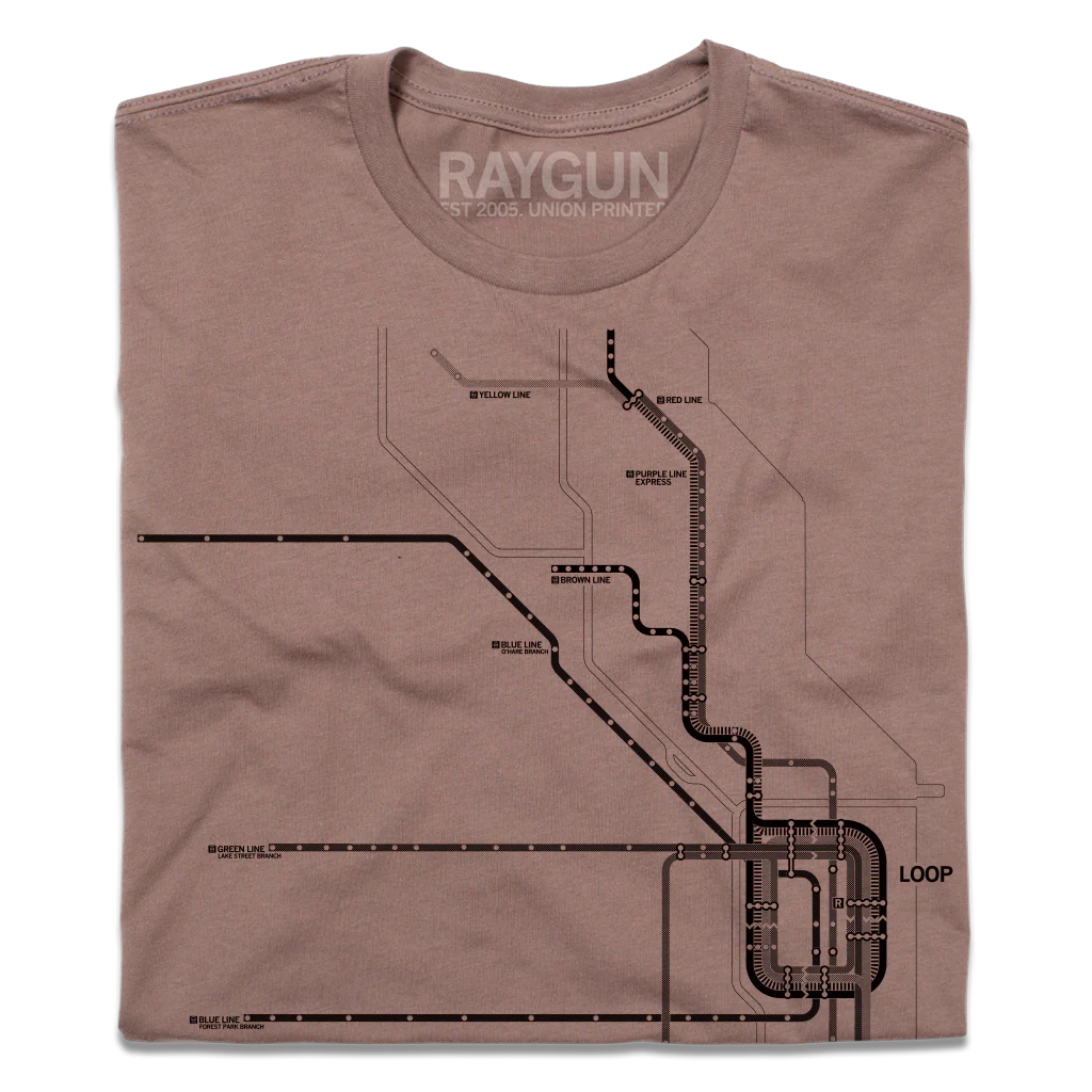 L Train Map Brown