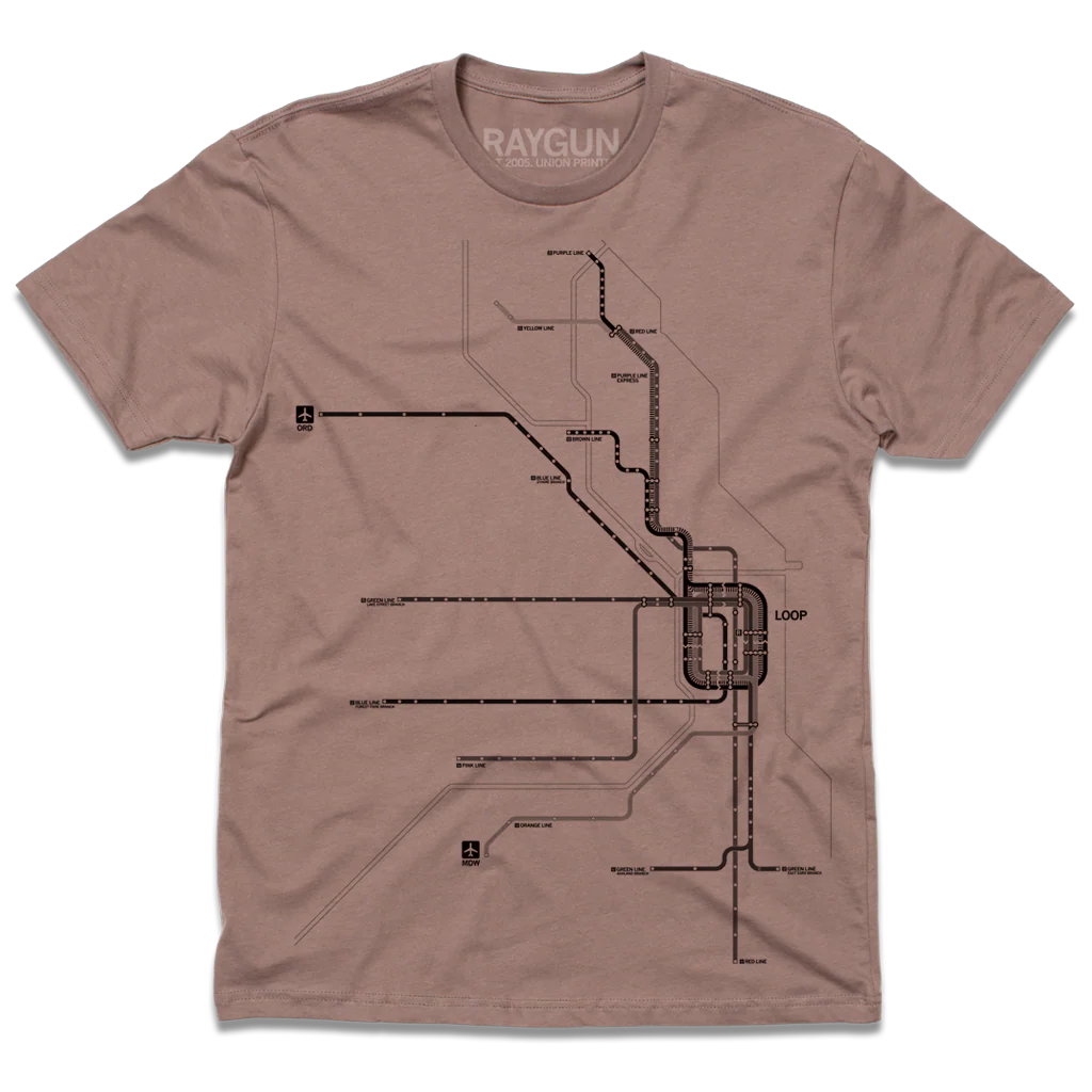 L Train Map Brown - Image 2