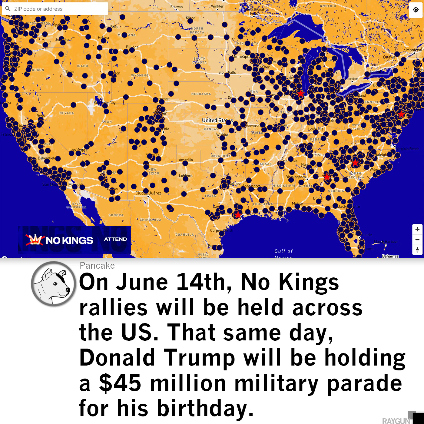 No Kings Logo Blue - Image 3