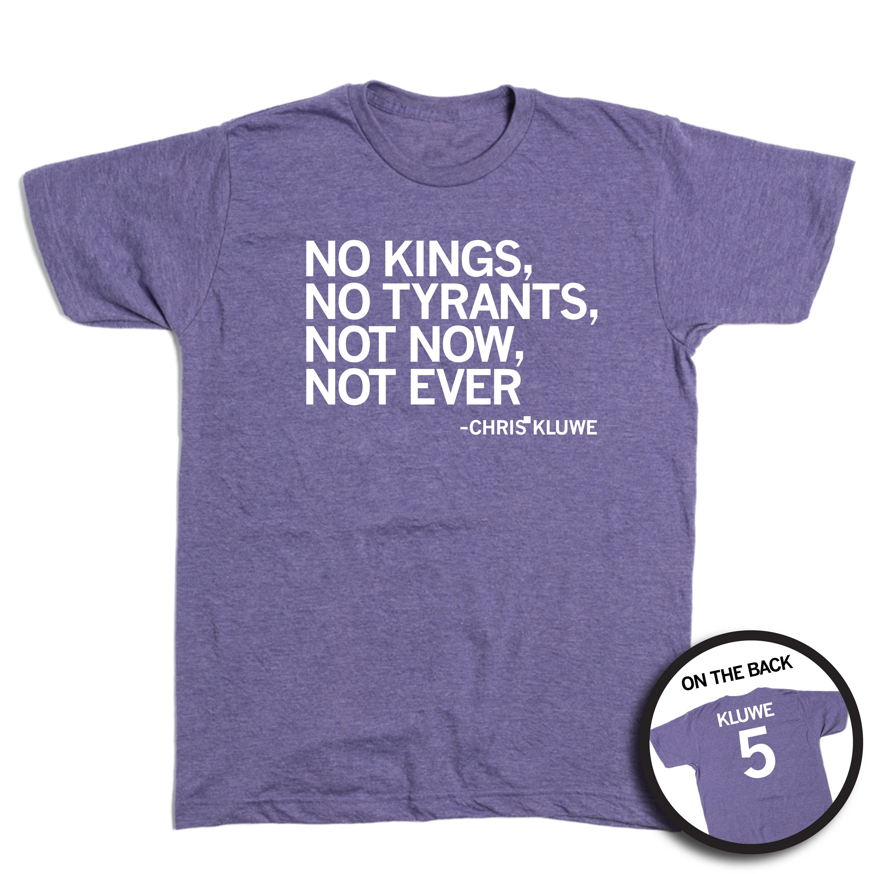No Kings No Tyrants Chris Kluwe Purple - Image 2