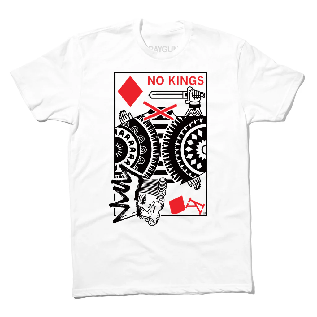 No Kings Playing Card Illustration - Image 2