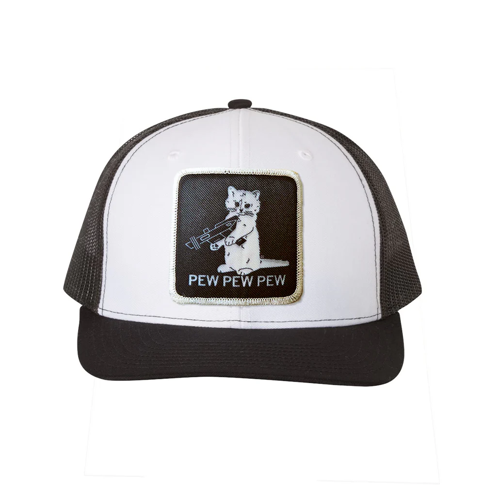 Pew Pew Pew Patch Trucker Hat