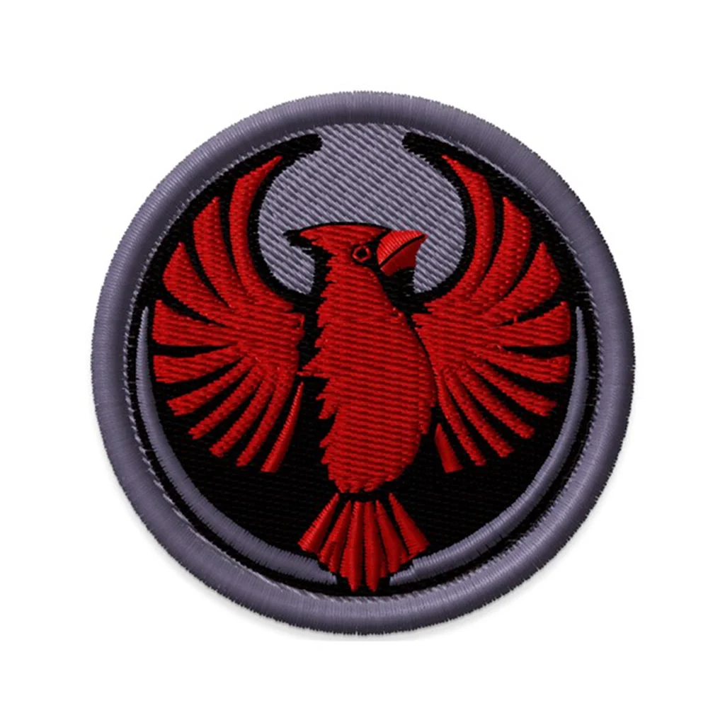 Rebel Northern Cardinal Alliance Patch